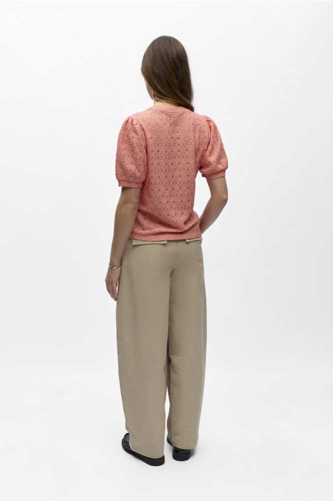 Object roze dames t-shirt | Model