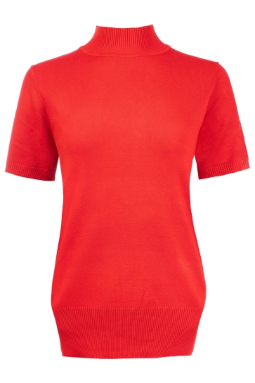 NED T-shirt MAYRA 1 2 SS RMB BREI 25W1 U106 01 546 HAUTE RED