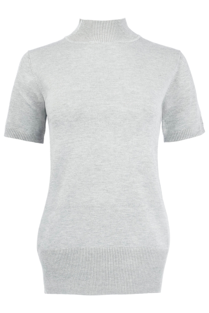 NED grijze dames trui | Vooraanzicht