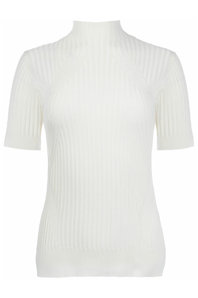 NED witte dames t-shirt | Vooraanzicht