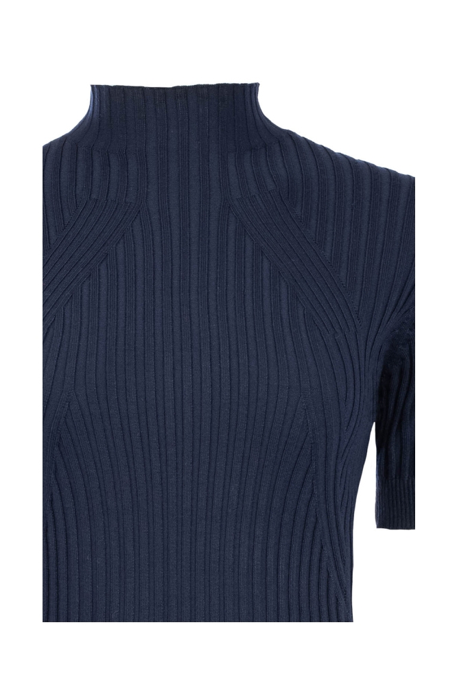 NED blauwe dames t-shirt | Close up