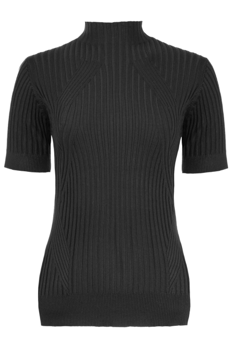 NED zwarte dames t-shirt | Vooraanzicht