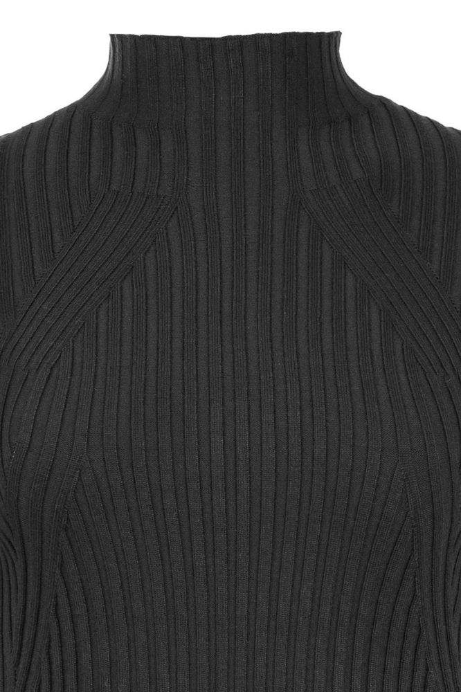 NED zwarte dames t-shirt | Close up