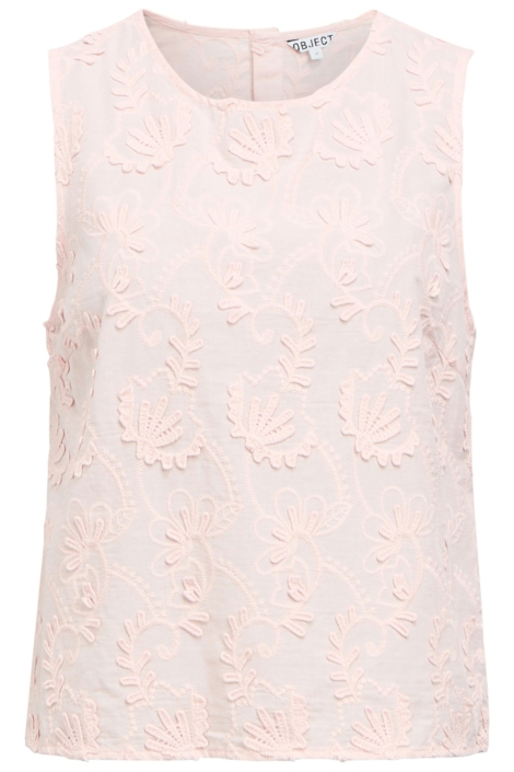 Object roze dames t-shirt | Vooraanzicht