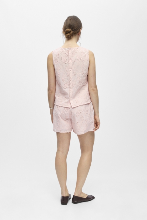 Object roze dames t-shirt | Model