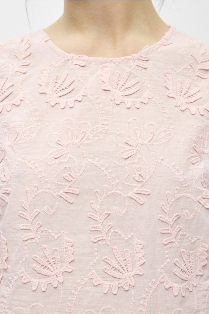 Object roze dames t-shirt | Close up