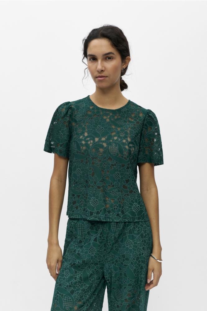 Object groene dames blouse | 