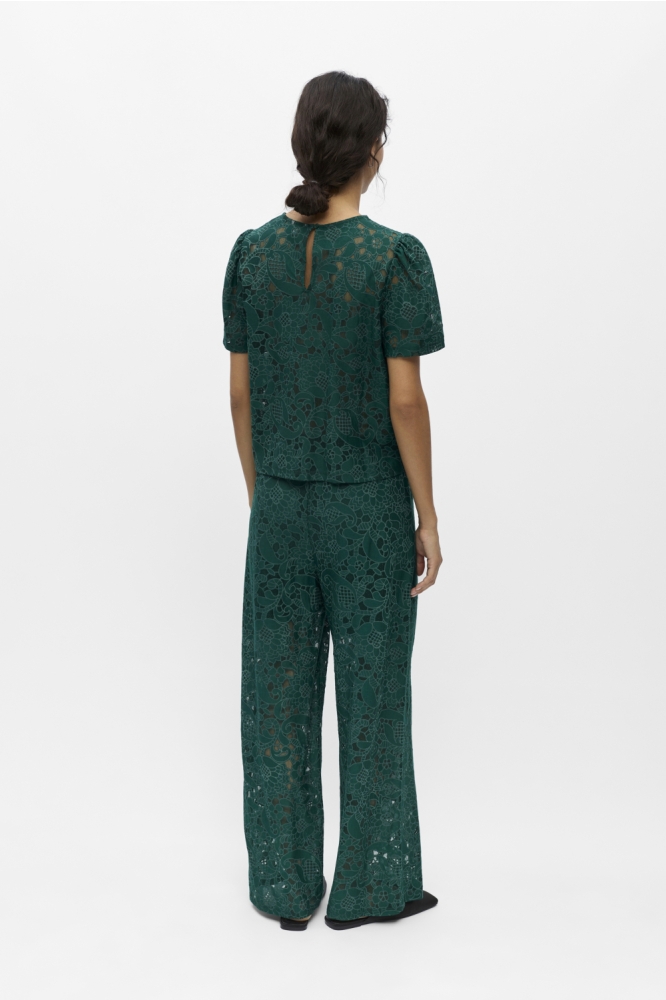 Object groene dames blouse | 