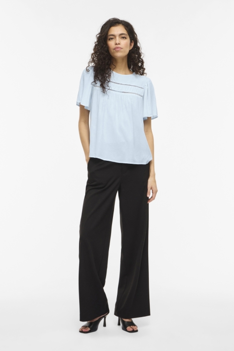 Vila blauwe dames t-shirt | Model