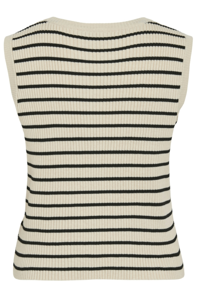 Vila beige dames top | Vooraanzicht