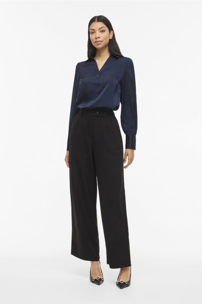 Vila blauwe dames blouse | Model