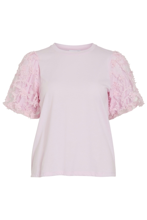 Vila roze dames t-shirt | 
