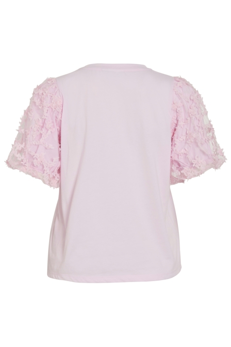 Vila roze dames t-shirt