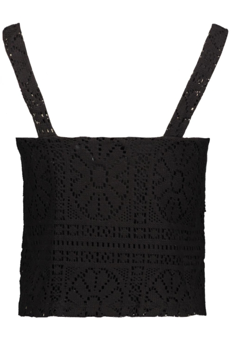 Vila zwarte dames top | Achteraanzicht