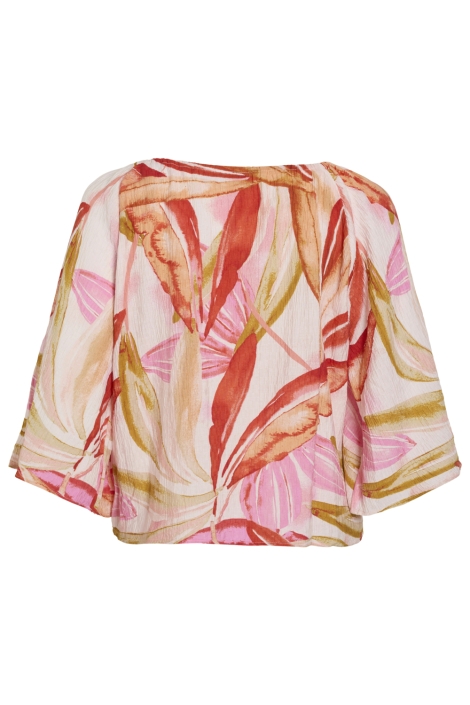 Vila beige dames blouse | Achteraanzicht