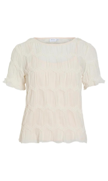 VITIRA BOATNECK S/S TOP 14114571 BIRCH