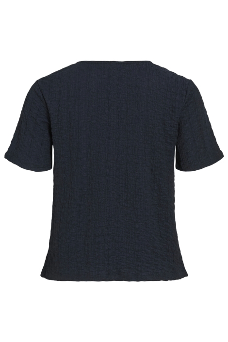 Vila blauwe dames blouse | Achteraanzicht