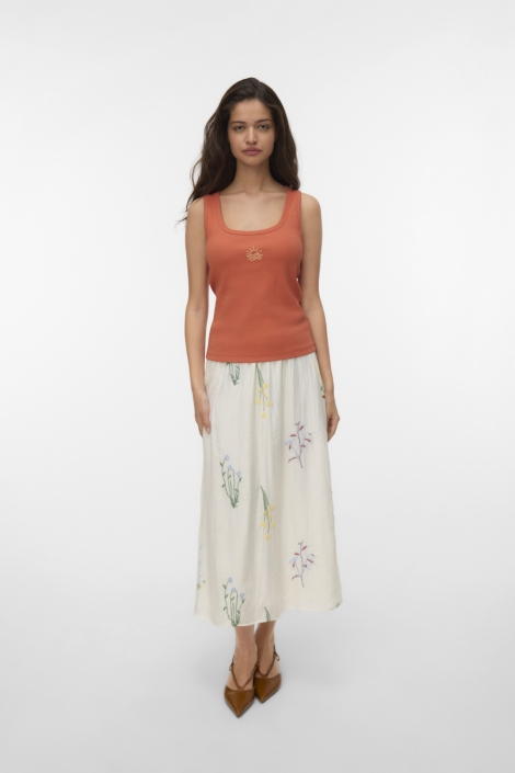 Vero Moda oranje dames top | Model