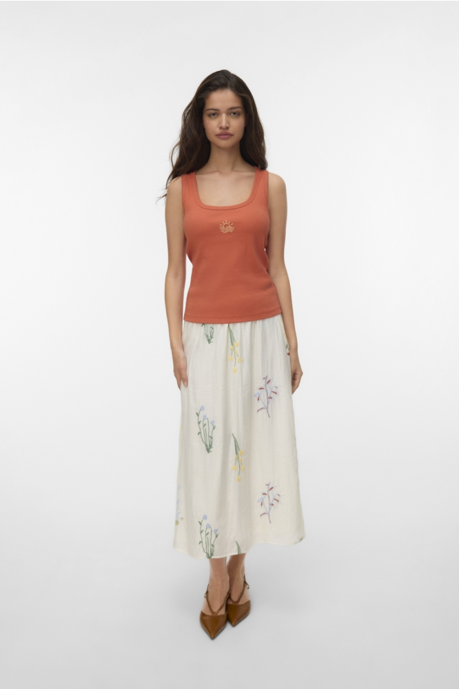 Vero Moda oranje dames top | Model