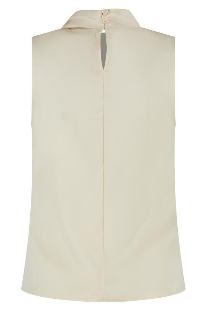 Lady Day ecru dames top | Achteraanzicht