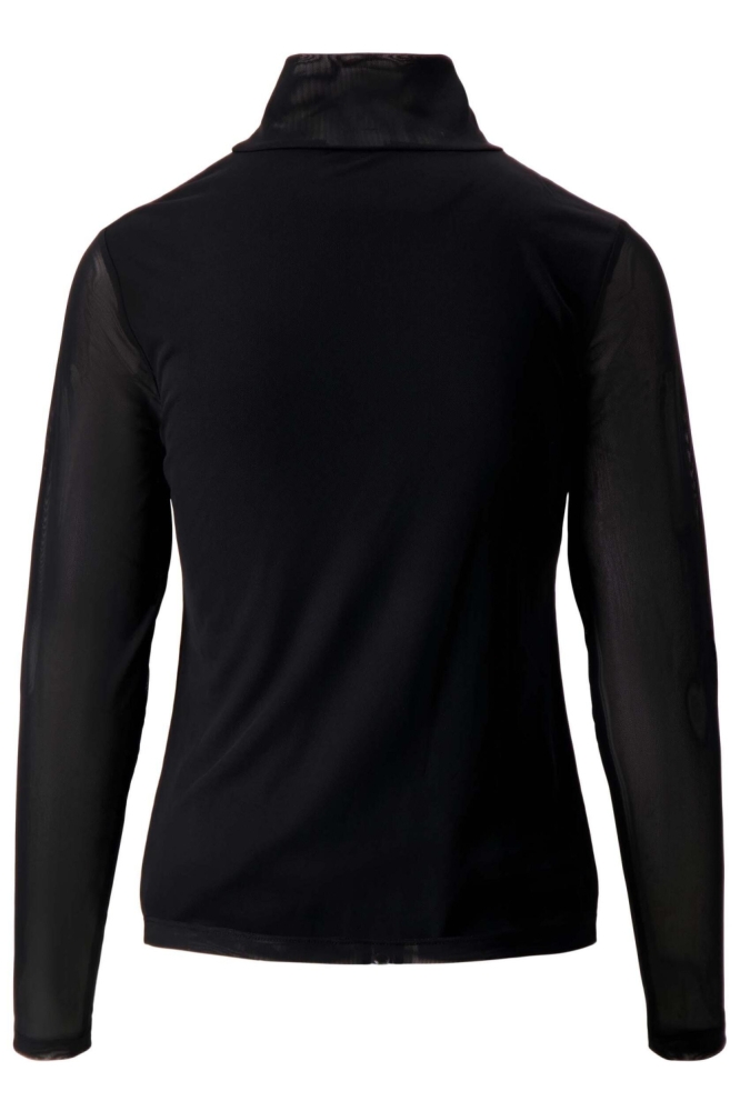 Zusss zwarte dames top | Achteraanzicht