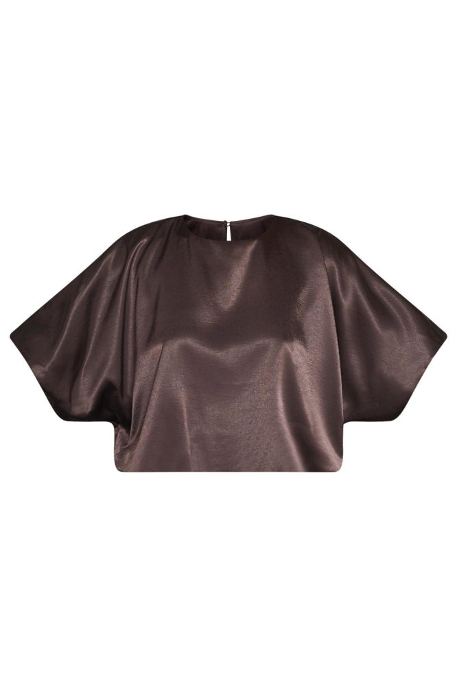 SisterS point bruine dames t-shirt | Vooraanzicht