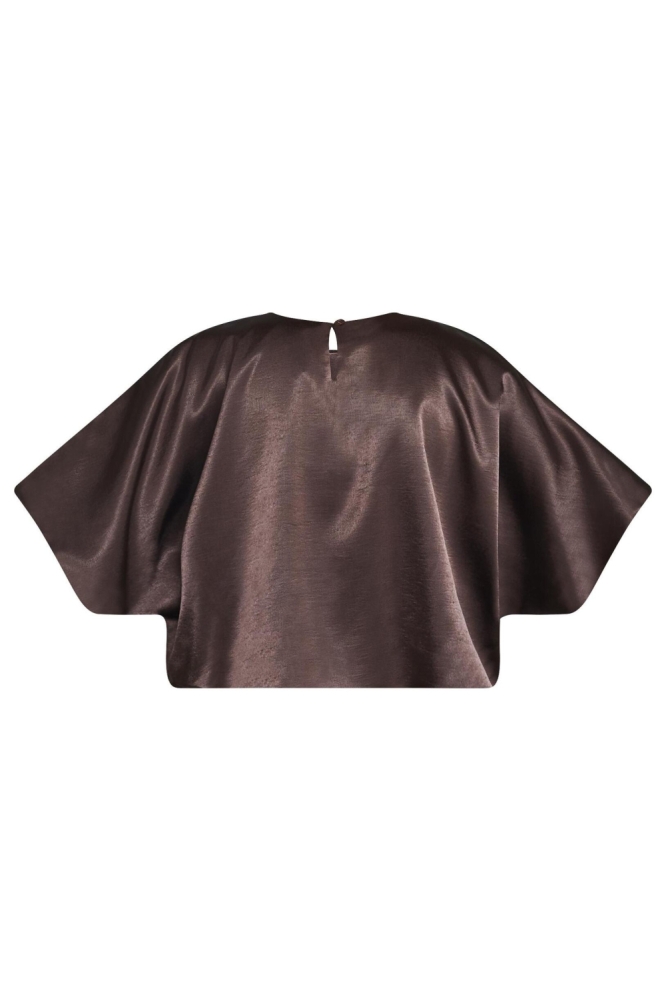 SisterS point bruine dames t-shirt | Achteraanzicht