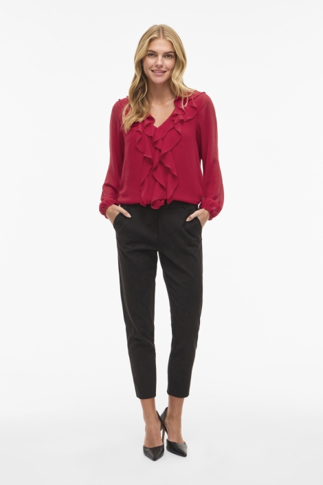 Vila rode dames blouse | Model