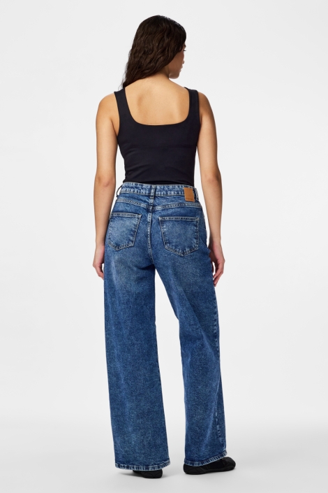 Pieces zwarte dames top | Model