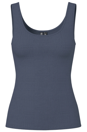 Pieces pckitte plain tank top jrs noos bc Blauw