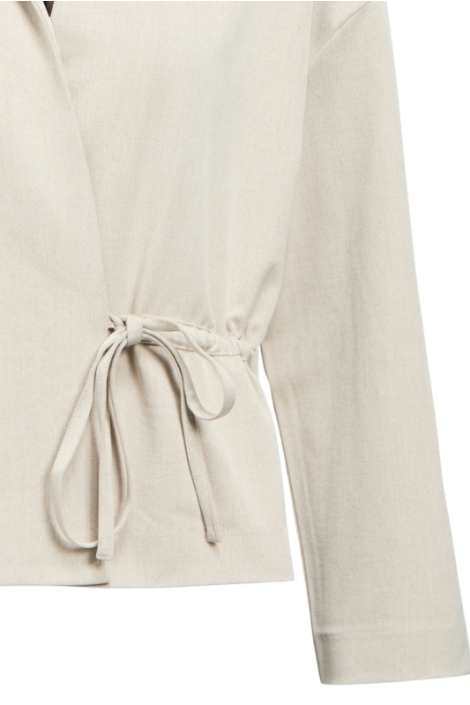 Object beige dames blouse | 