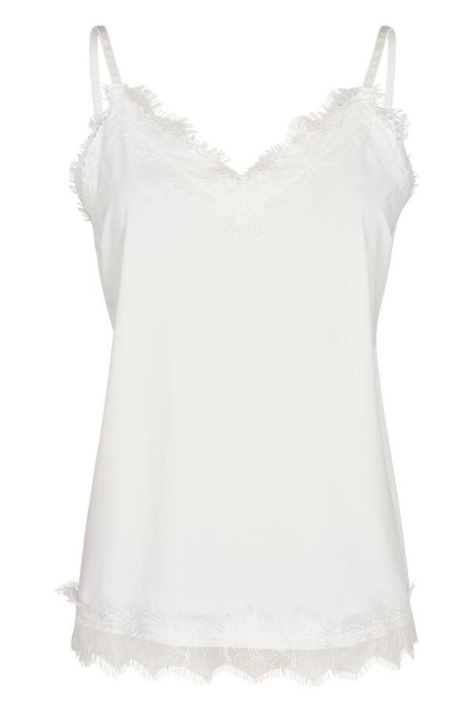 Freequent witte dames top | Vooraanzicht