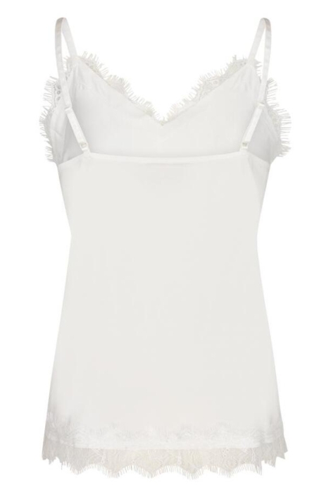 Freequent witte dames top | Achteraanzicht