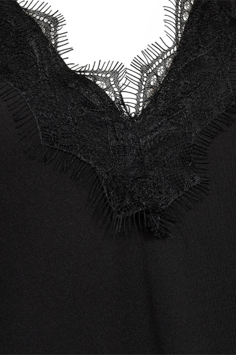 Freequent zwarte dames top | Close up