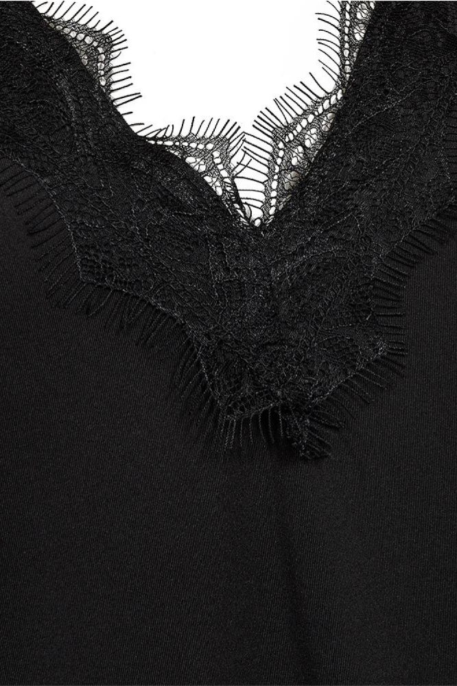 Freequent zwarte dames top | Close up