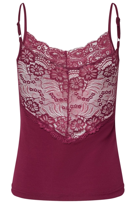 SisterS point bordeaux dames top | Achteraanzicht