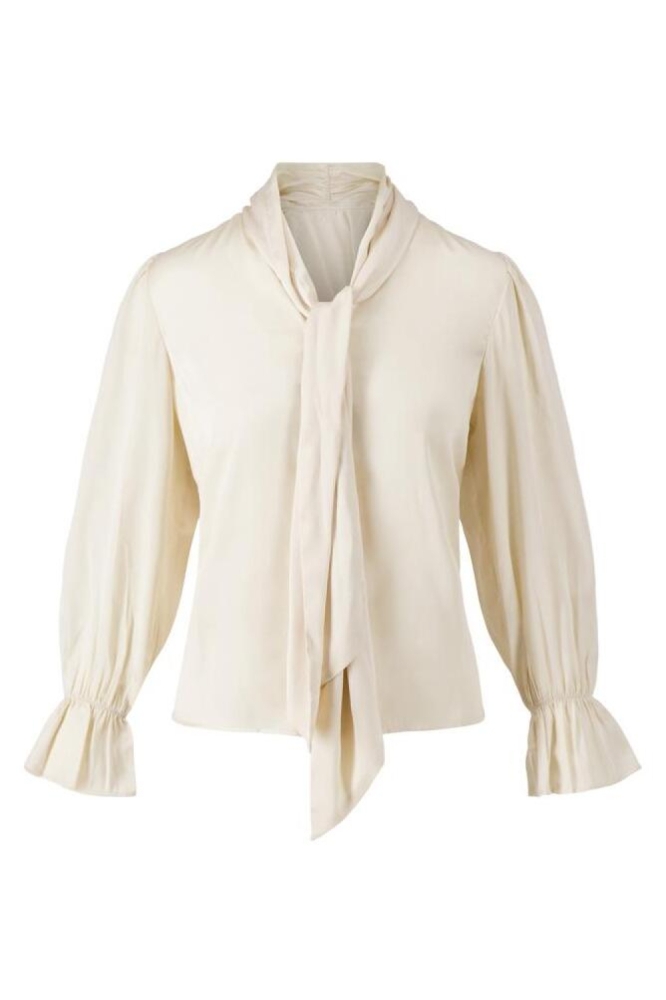 Zusss beige dames blouse | Vooraanzicht