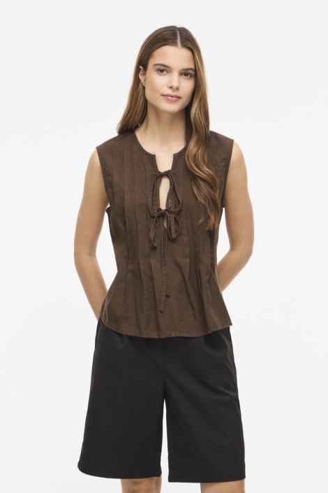 Vila bruine dames top |