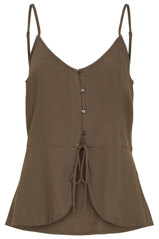 Vila bruine dames top | Vooraanzicht