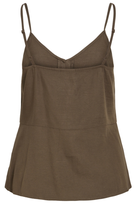 Vila bruine dames top | Achteraanzicht