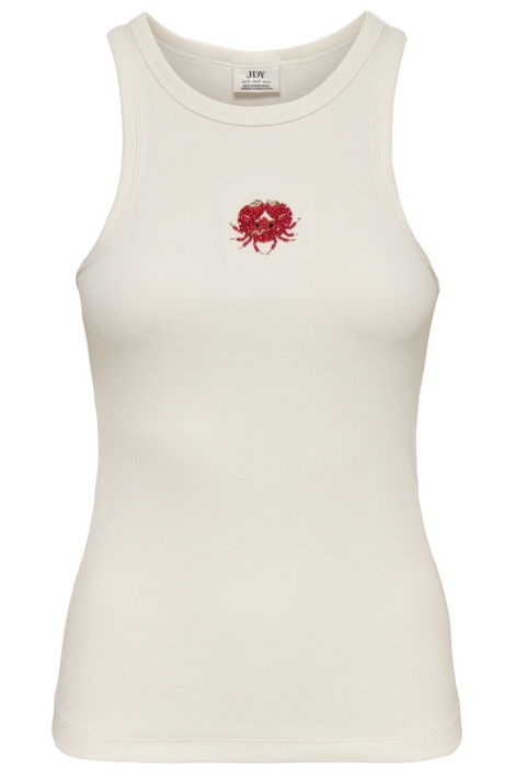 Jacqueline de Yong witte dames top | Vooraanzicht