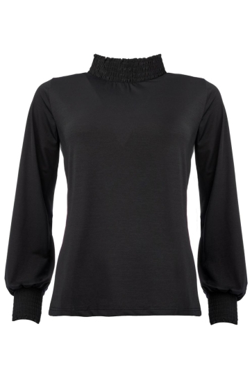 NED SMOCK LS TR SHINY JERSEY 25W1 U359 01 900 black