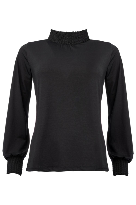 NED zwarte dames t-shirt | Vooraanzicht