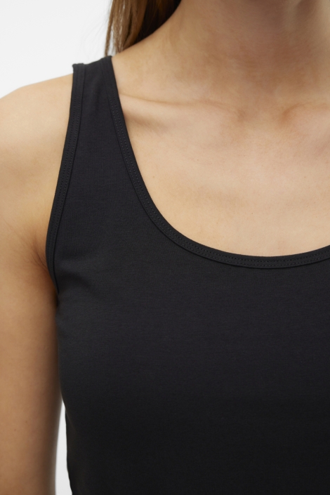 Vero Moda zwarte dames top | Close up