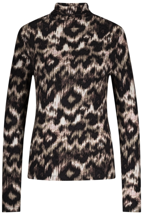 Red Button camel dames t-shirt | Vooraanzicht