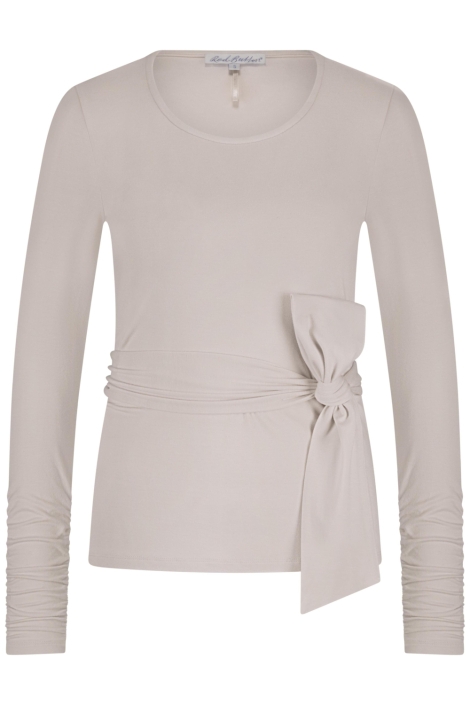 Red Button beige dames t-shirt | Vooraanzicht