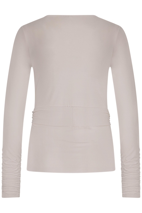 Red Button beige dames t-shirt | Achteraanzicht