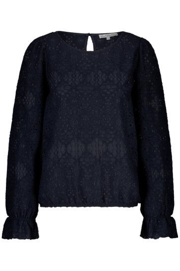 Red Button TOP AJOUR SRB4645 Navy