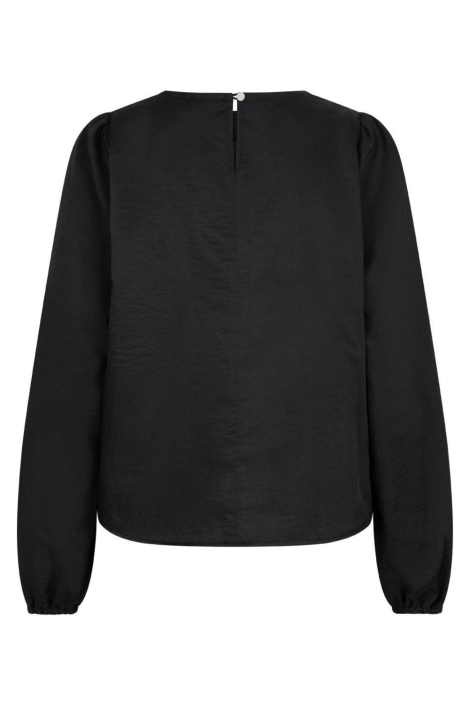 Red Button zwarte dames t-shirt | Achteraanzicht