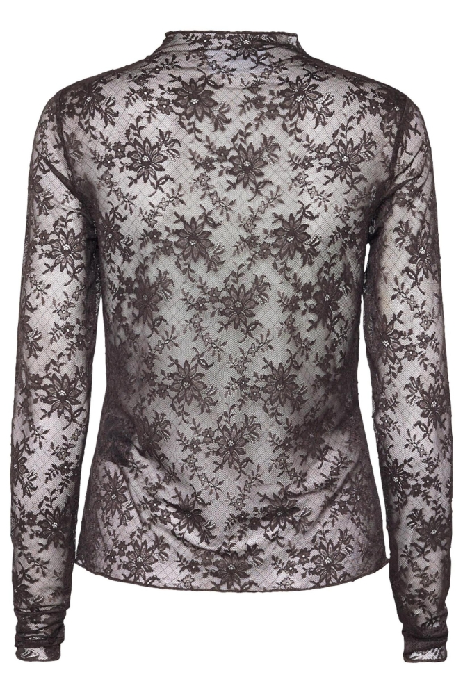 SisterS point bruine dames t-shirt | Achteraanzicht